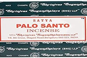 Satya - Varillas de Incienso, Negro, Palo Santo